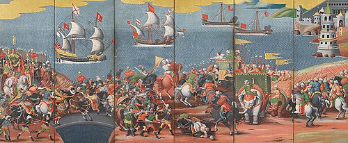 Battle of Lepanto・Map of the World, , 