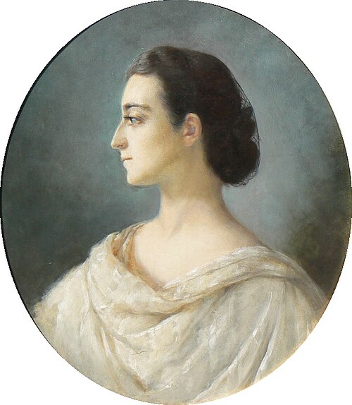Portret Izabelli z Czartoryskich Działyńskiej (kopia), 1915, 