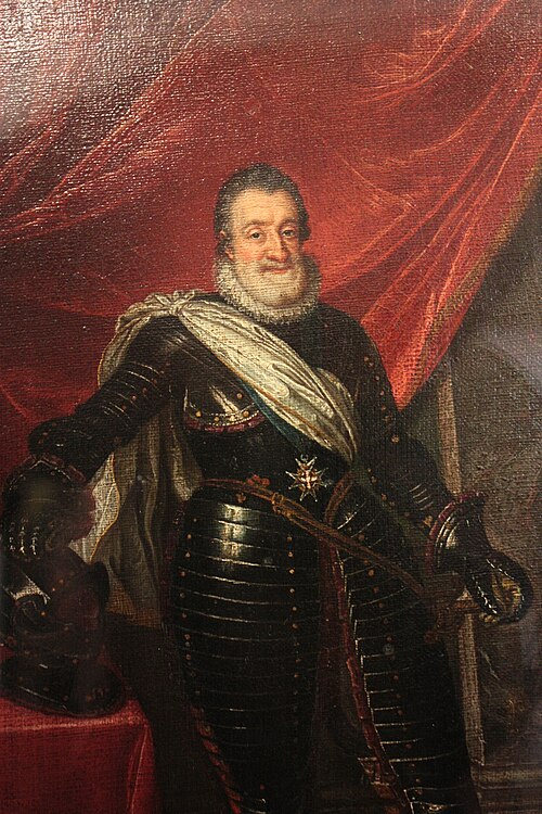 Portrait d'Henri IV en pied, 1700, 