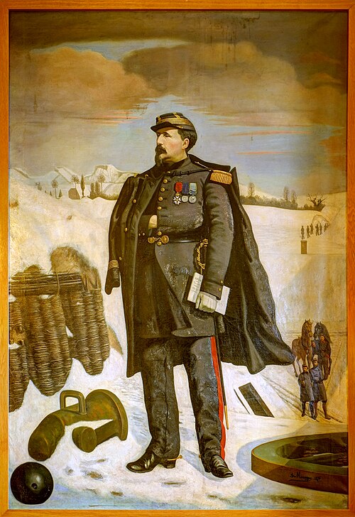 Portrait du colonel Denfert-Rochereau., 1876, 
