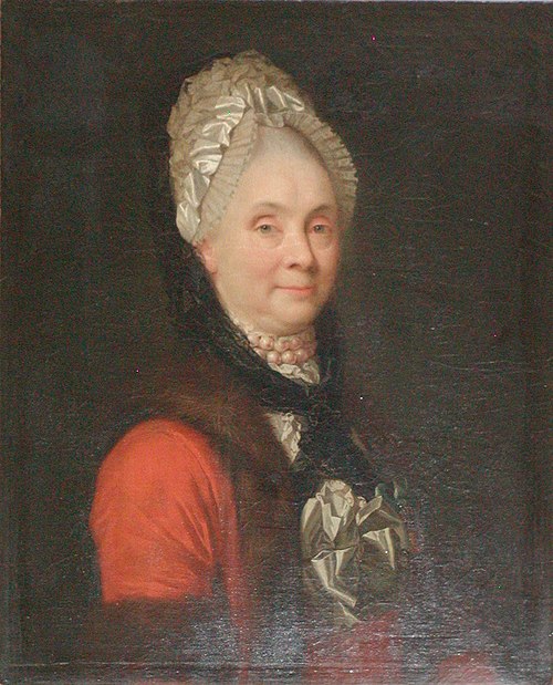 Porträt der Margrethe Marie Thomasine von Ingenhaeff (1705-1776), 1750, 
