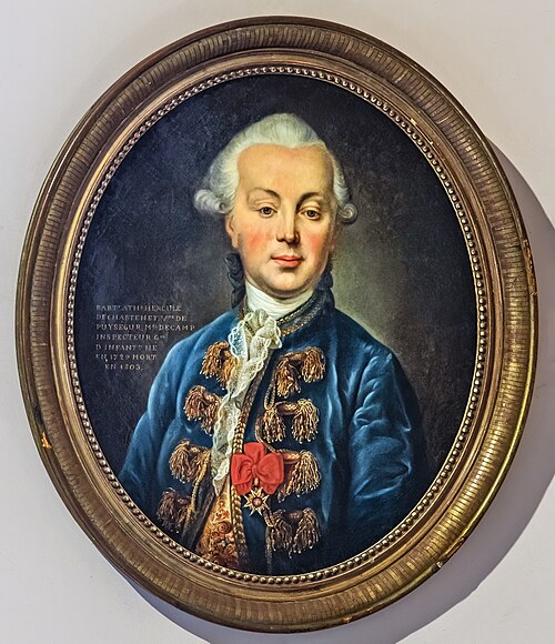 Portrait de Barthélémy de Chastenet de Puységur, 1750, 