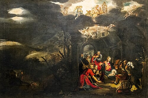 Adoration des bergers, 1750, 