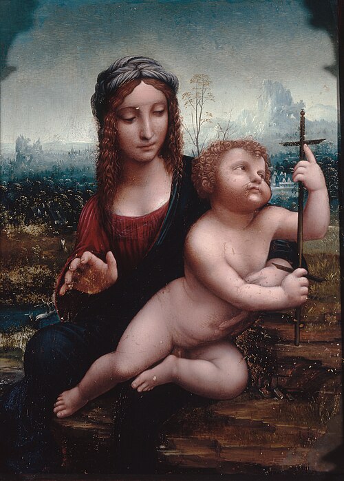 The Madonna of the spindle, 1525, 