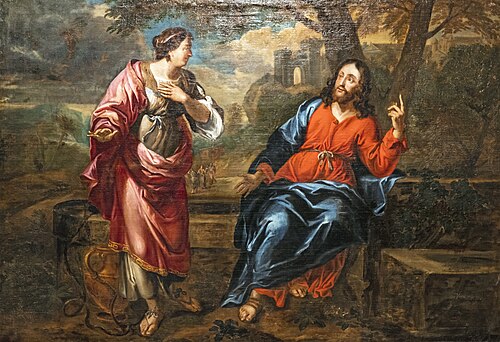 Le Christ et la Samaritaine, 1750, 