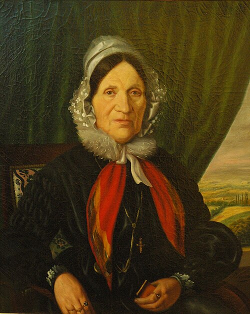 Portrait de Mme Nas de Romane, 1900, 