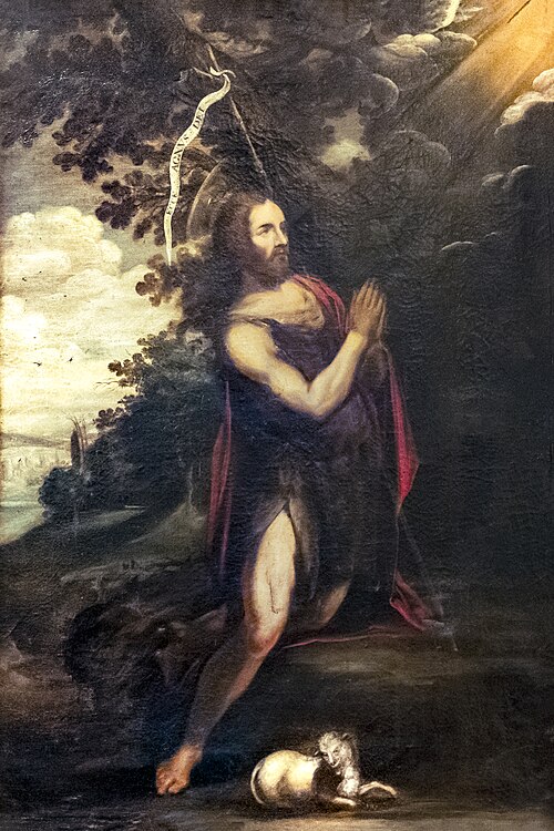 Saint Jean-Baptiste en prière, 1650, 