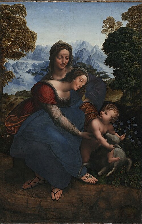 Madonna and Child with Saint Anne in a Landscape, 1508, 
