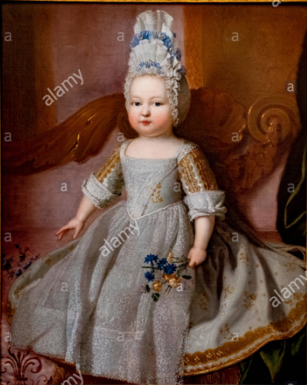 Portrait of a daughter of the Duke of Chartres, 1702, 