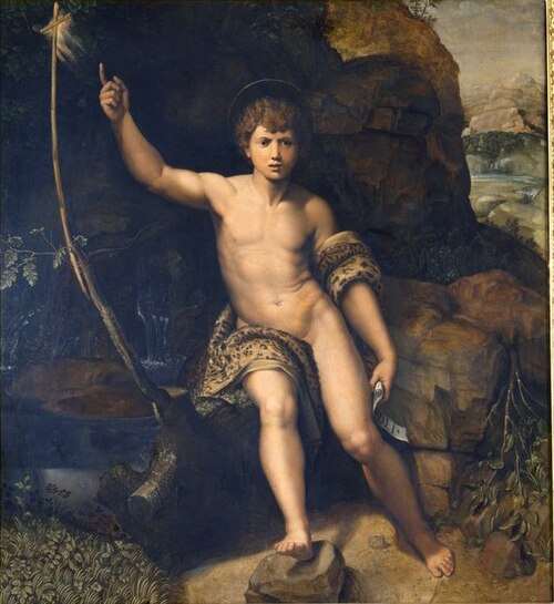 Saint John the Baptist, 1534, 