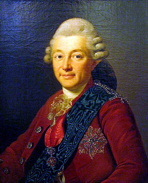 Porträt des Alexander Sergeyevich Stroganov  (1733-1811), , 