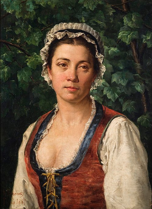 Retrato de Josefa Garcia Greno, 1887, 