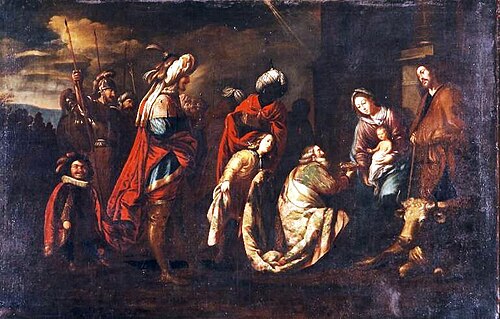 Adoración de los Reyes Magos, , 