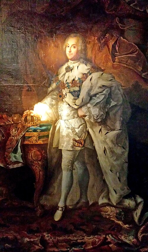 König Adolf Friedrich von Schweden, 1755, 