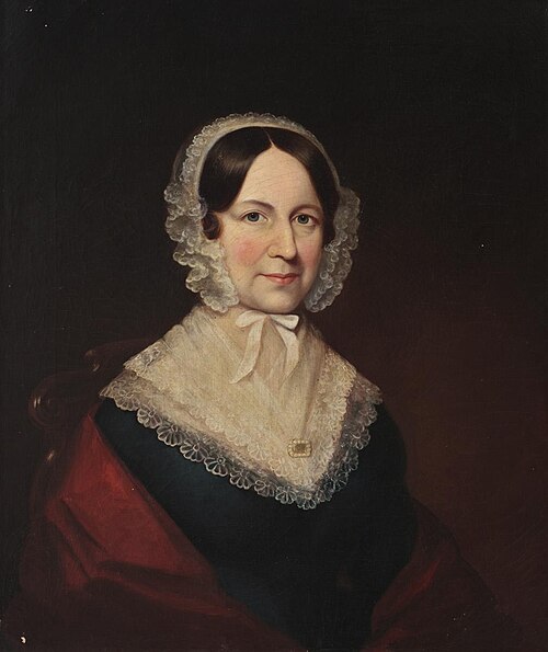 Portrait of Elizabeth Tuckerman Salisbury, 1850, 