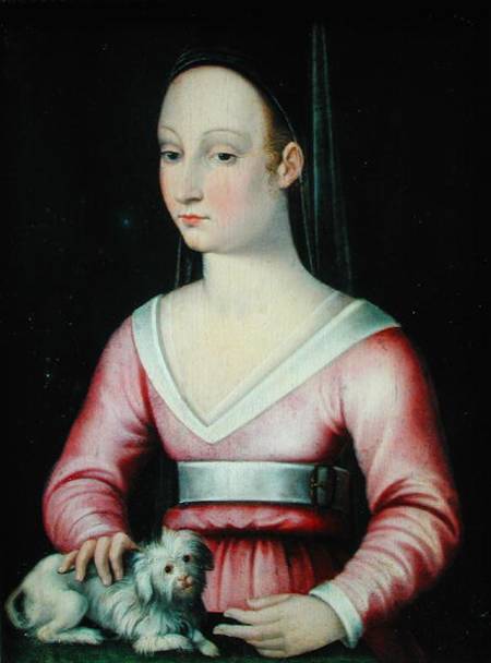 Porträt der Agnès Sorel (1422-1450), 1550, 