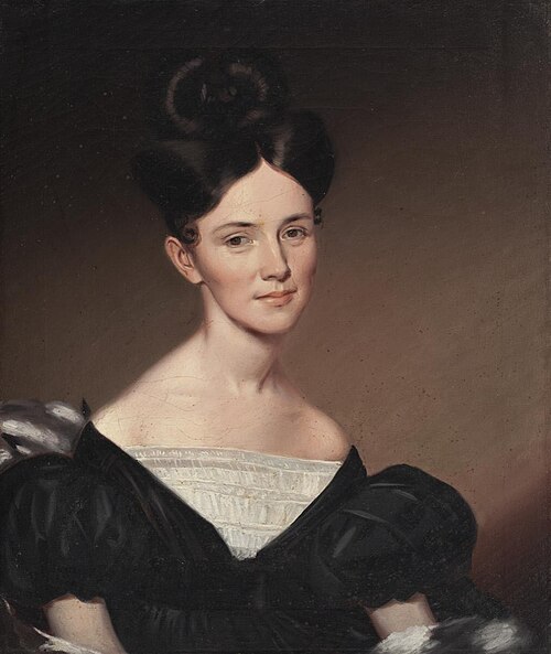 Portrait of Catherine Dean Flint, 1850, 