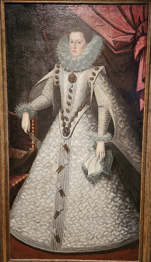 Retrato da Rainha Margarida de Áustria, 1700, 