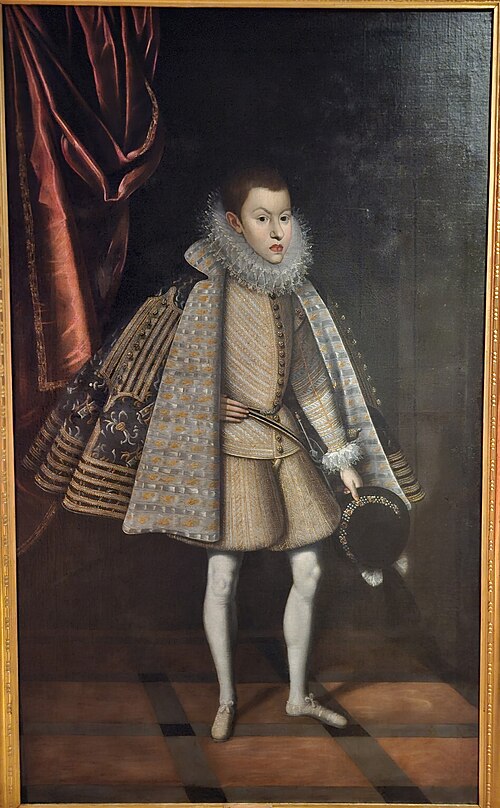 Retrato do Infante Carlos de Áustria, 1621, 