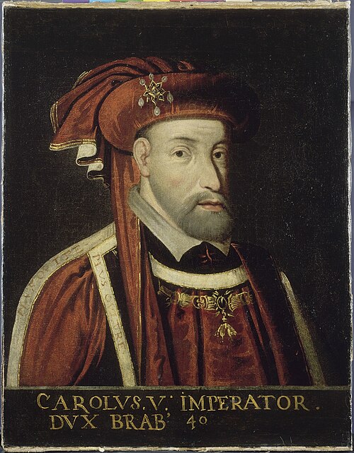 Charles Quint, roi d'Espagne, empereur du Saint-Empire romain germanique, 1650, 