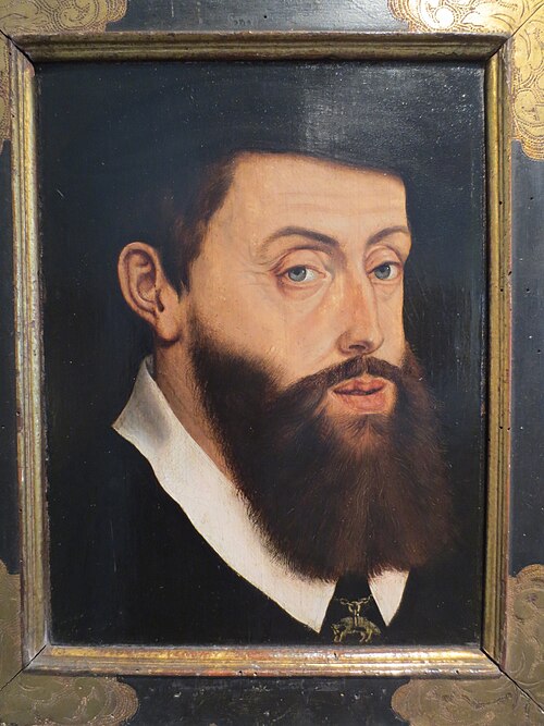 Portrait de Charles Quint, 1550, 