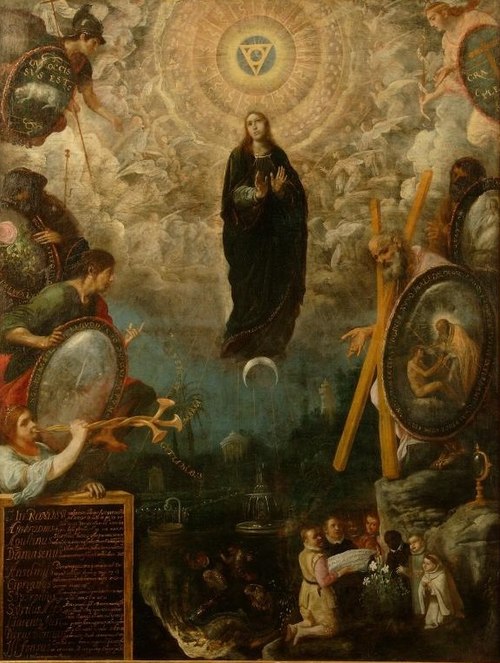 Alegoría de la Virgen Inmaculada, , 