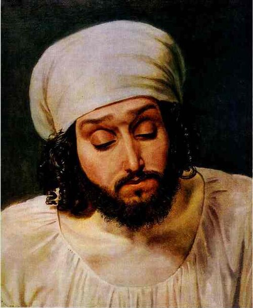 Head of a Man., 1840, 