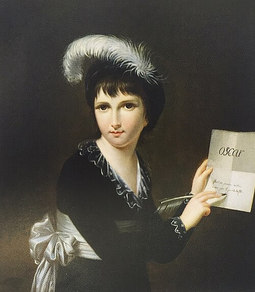 Oscar Ier enfant, 1806, 