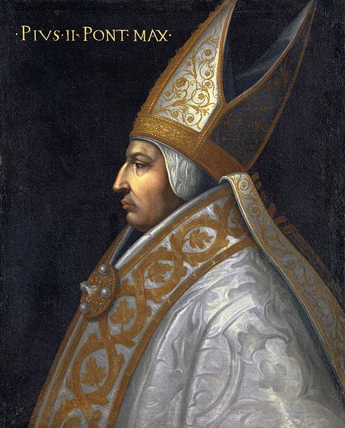 Portrait du pape Pie II (Enea Silvio Piccolomini), 1686, 
