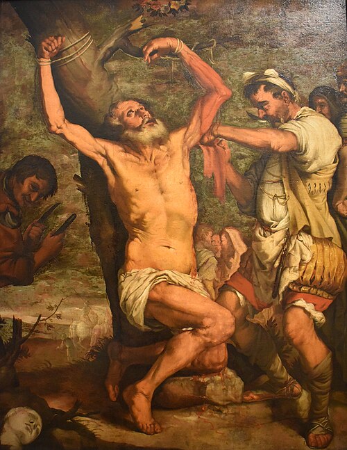 Le martyre de saint Barthélemy, 1700, 