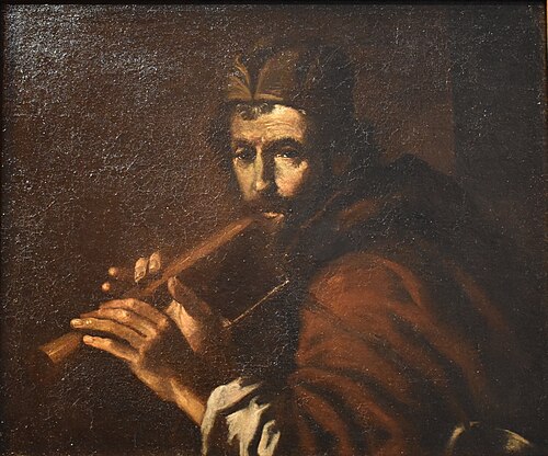 Homme jouant du flageolet, 1640, 