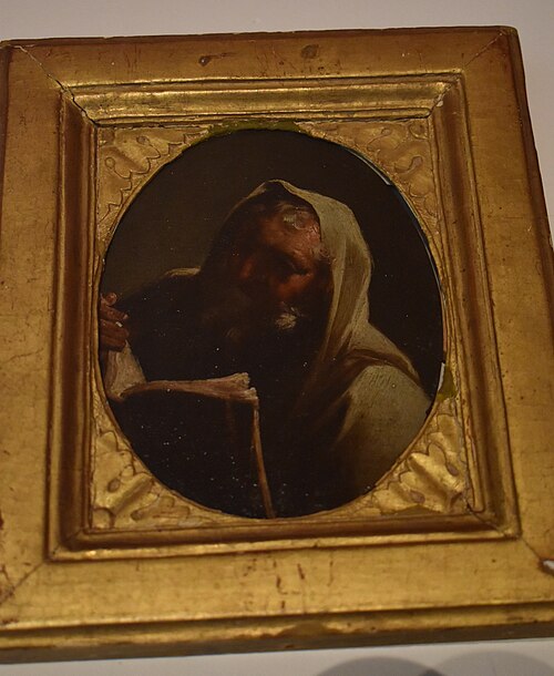 Tête d'évangéliste, 1700, 