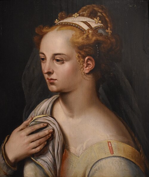 Portrait de femme inconnue, 1600, 