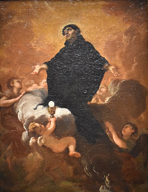 Bozzetto pour l'apothéose d'un saint, 1700, 