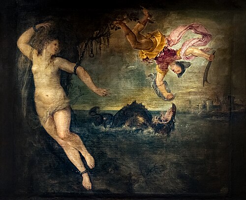 Persée délivrant Andromède, 1600, 