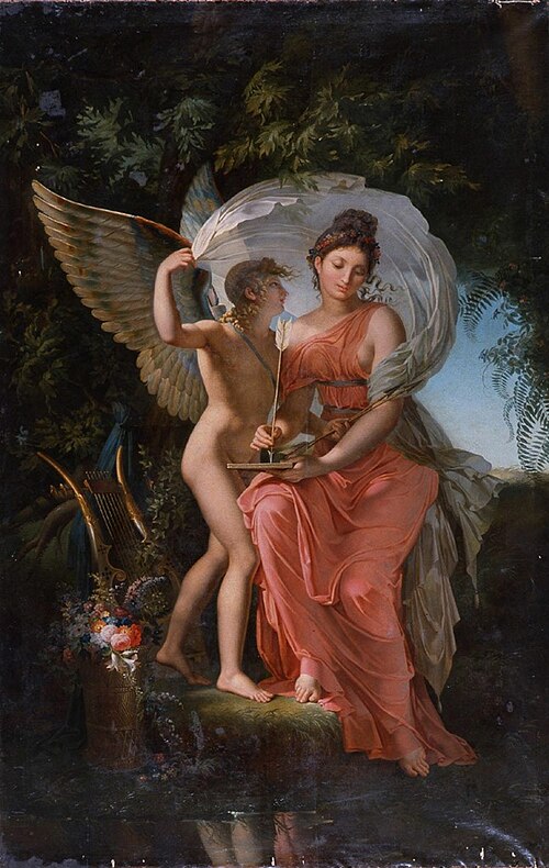 Erato and Cupid, 1810, 
