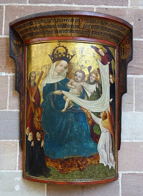 Epitaph for Konrad Winkler, 1431, 