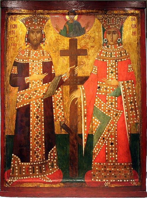 Emperor Constantine and Empress Helena, 1500, 