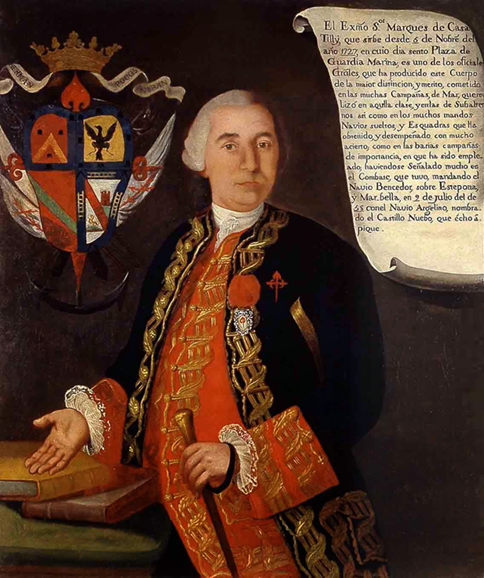 El capitán general Francisco Javier Everardo-Tilly, 1750, 