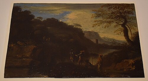 Paysage montagneux, 1700, 