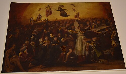Baptême par un évêque, 1700, 