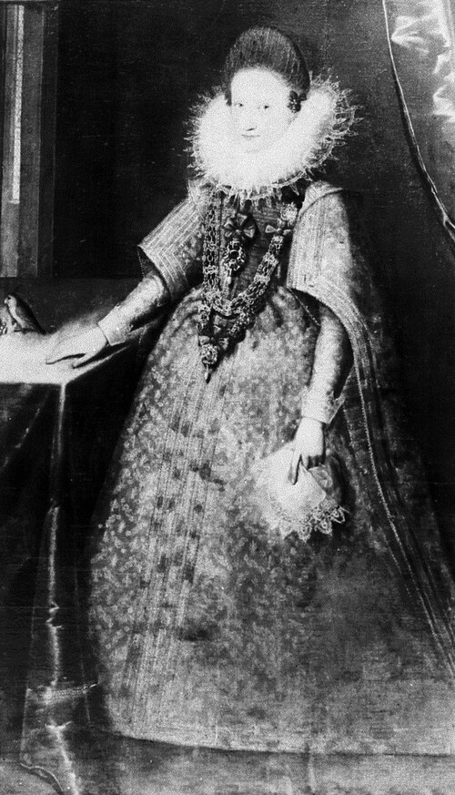 Portrait of Queen Constance of Austria, 1615, 