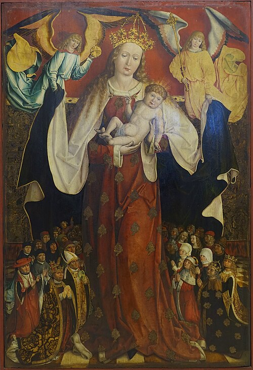 Virgin of Mercy, 1490, 