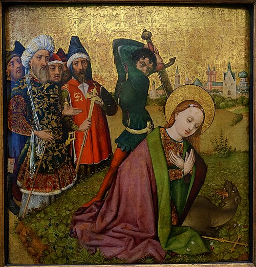The Beheading of Saint Margaret, 1445, 
