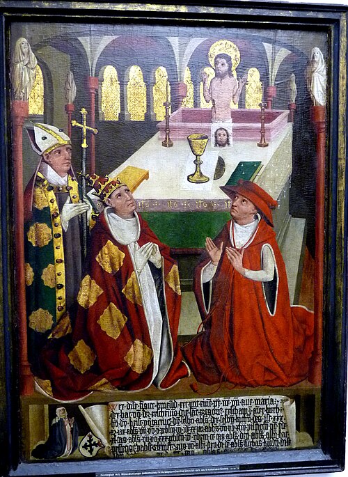 Mass of Saint Gregory, 1470, 