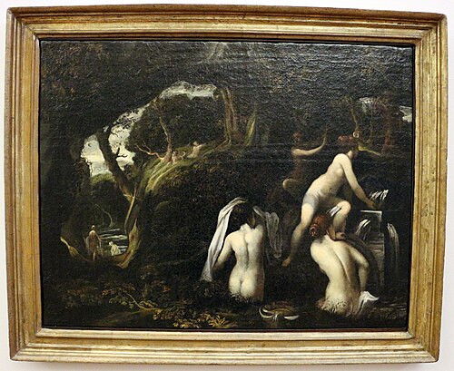 Diana bathing, 1650, 