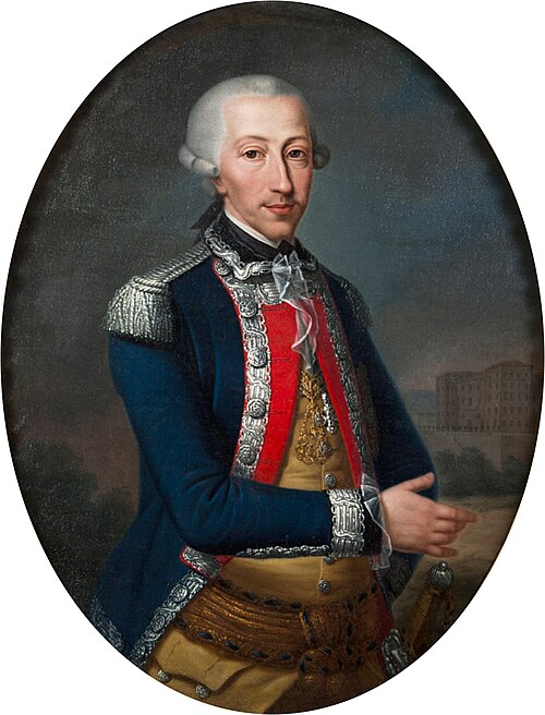 Ritratto di Benedetto Maurizio di Savoia, 1775, 