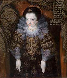 Anna Magdalena of Palatinate-Veldenz (1602-1630), duchess of Münsterberg, 1626, 