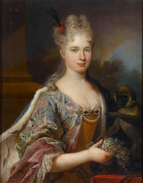 Princesse ou duchesse de France non identifiée de la fin du règne de Louis XIV, , 