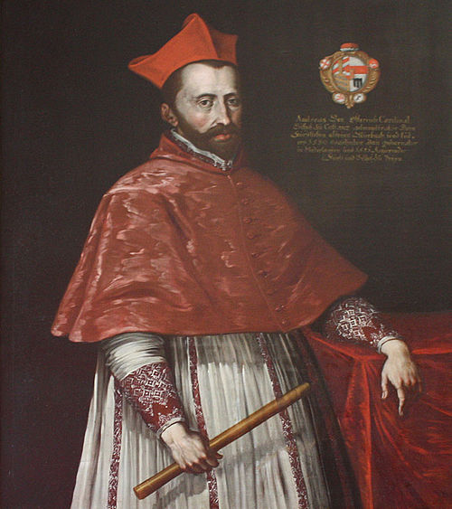 Andreas von Österreich, 1550, 